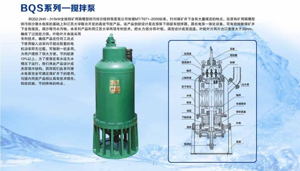 潛水排污泵安裝方式總有一種適合你